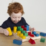 Colored Geo forms for Guided Math stations from ProEducationaltoys.com
