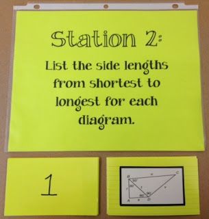 Guided Math in Middle Schools stations