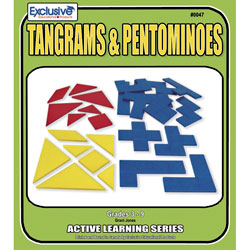 tangrams and pentominoes book